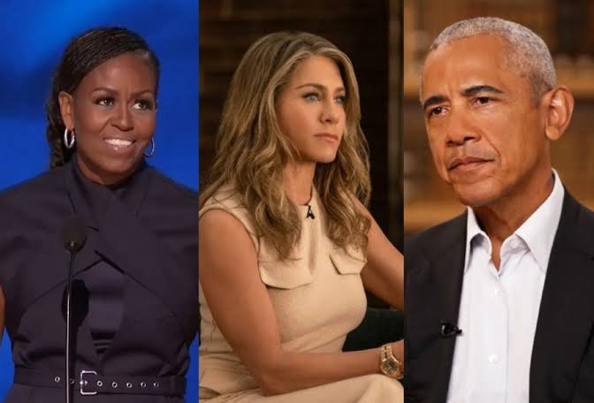 Jennifer Aniston é apontada como pivô de suposta separação de Barack Obama e Michelle